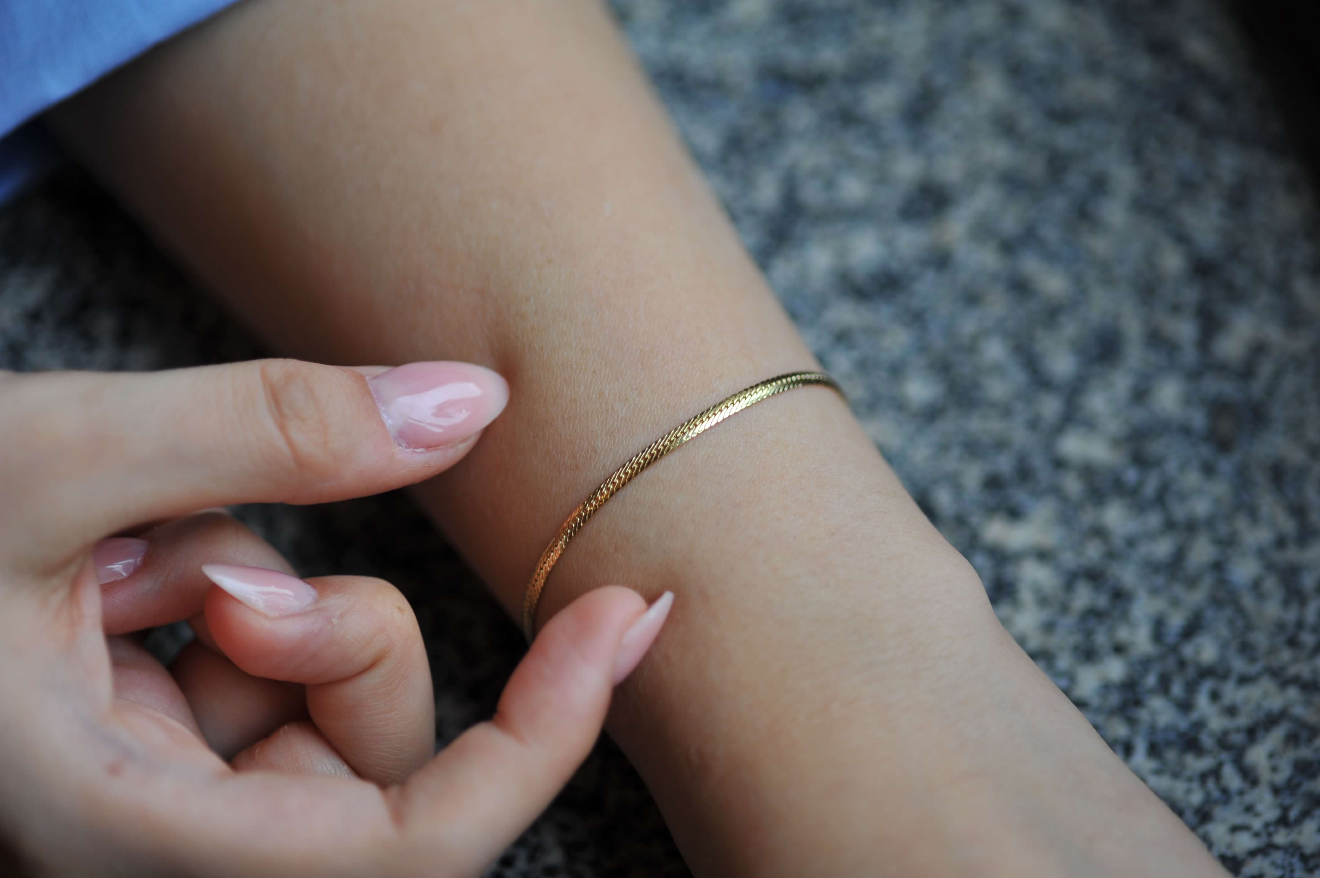 14k Gold Snake Chain Bracelet